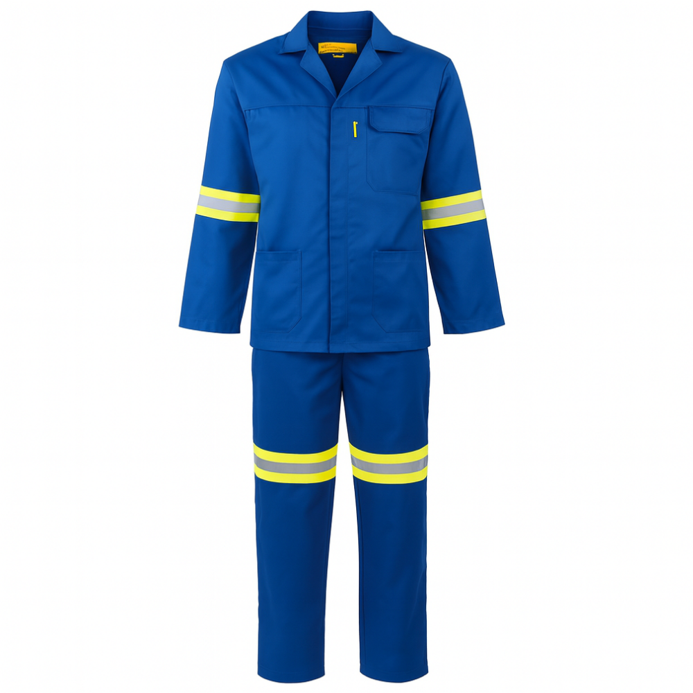 Dromex Hybrid Royal Blue Reflective Overall