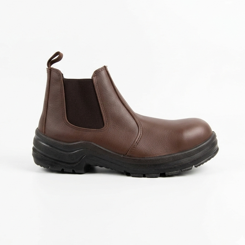 Safe Steps Chelsea – SABS Approved Work Boot (Brown)